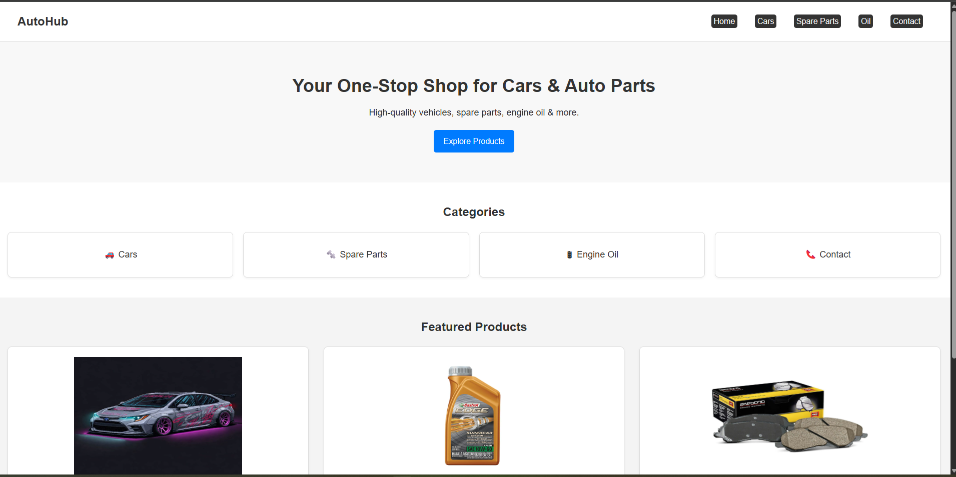 Car Website